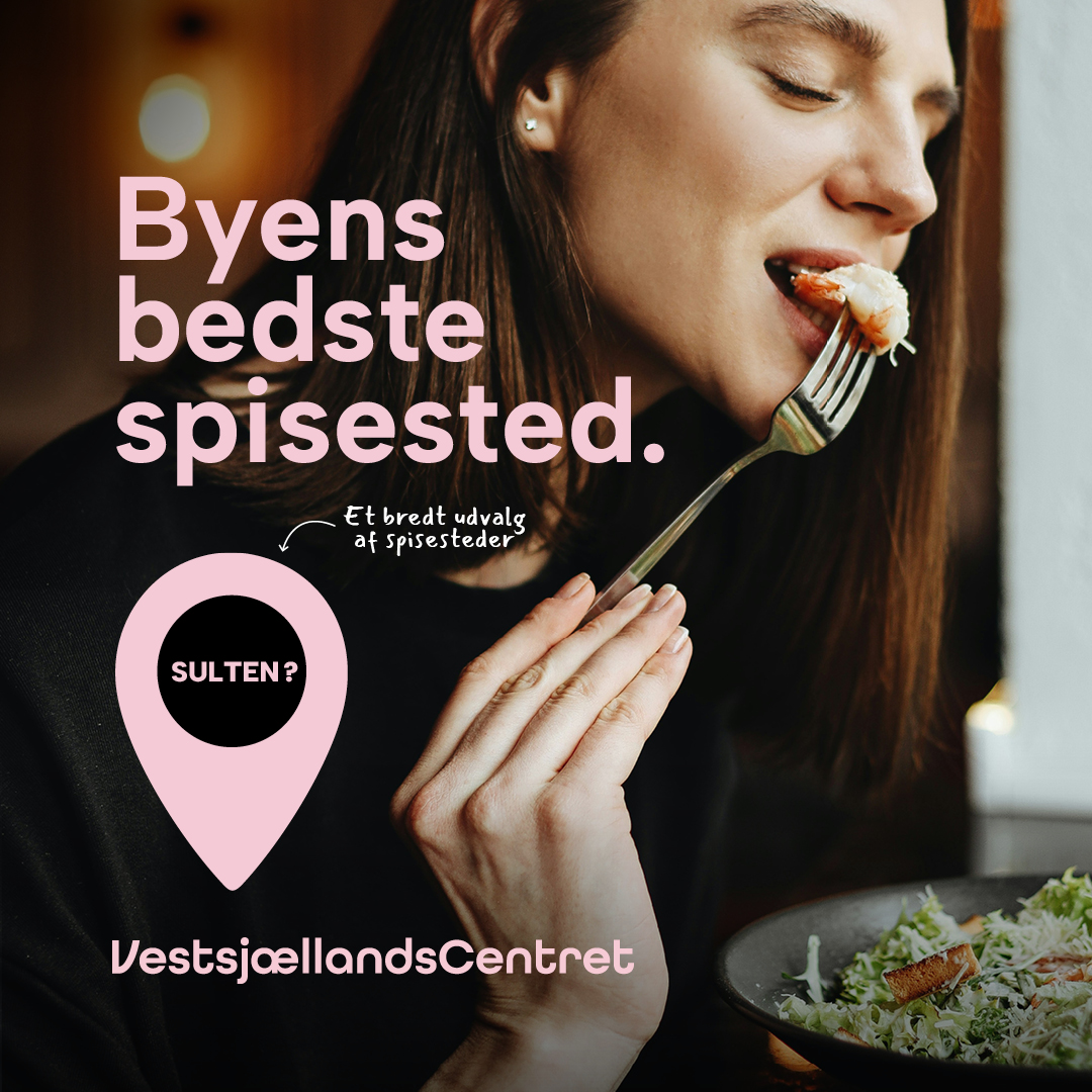 Byens bedste spisested i VestsjællandsCentret i Slagelse